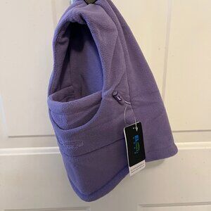 Winter Hood Hat - Windproof - Warm Face Mask Hooded Scarf Fleece